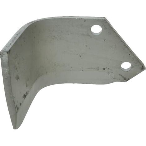 Cuchilla rotavator 202x145x105 mm 10 mm de grosor v谩lida para Howard HOWARD 73000109960V