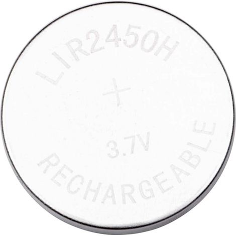 Akyga AKY1962 Knopfzellen-Akku LIR2450 Li-Ion 200 mAh 3.7 V 1 St. (1/2)