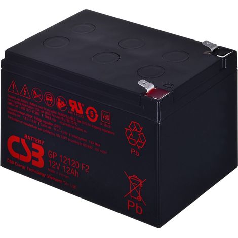 Batterie CSB GP12120F2 12V 12Ah (1/3)