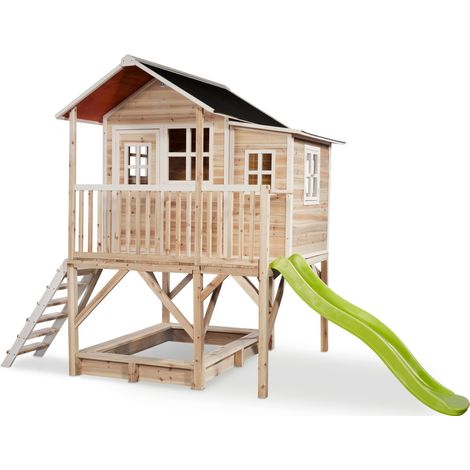 EXIT Loft 550 Holzspielhaus - naturel (1/5)
