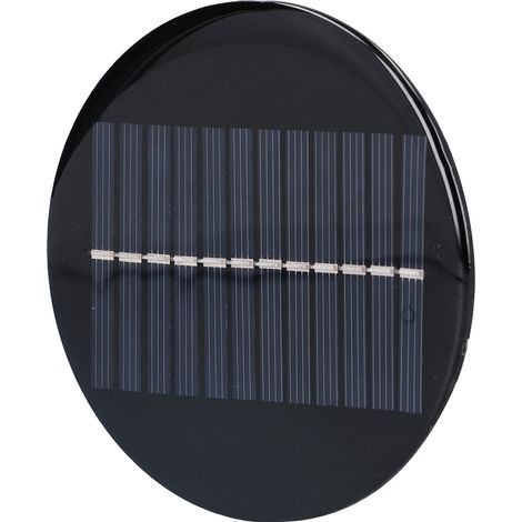 Runde 10 cm 0,8 W 6 V DIY Photovoltaik-Zelle Solarladegerät für Lampen (1/5)