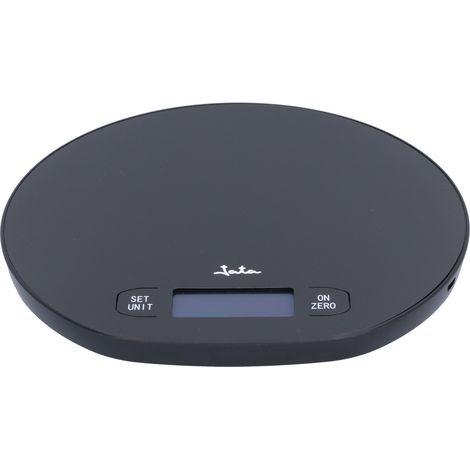 Báscula de cocina digital Jata HBAL1208, sin pilas, recargable por USB, alta precisión, hasta 15 kg, pantalla LCD, (1/3)
