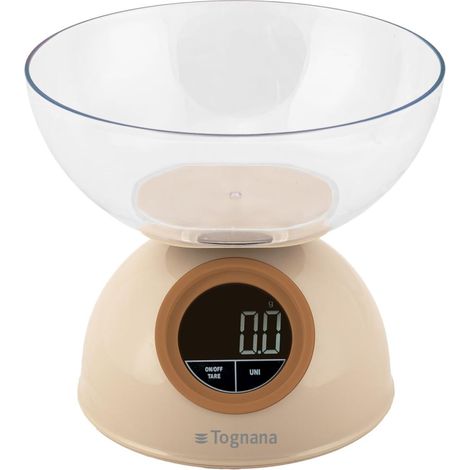 Balance de Cuisine Numérique 5 kg Plastique Champagne (1/3)