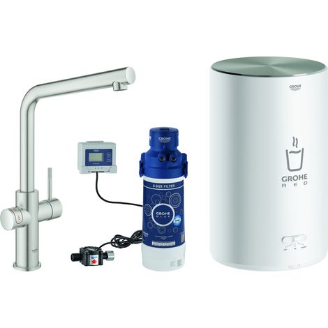 Grohe Red Duo Set robinetterie monocommande pour évier, portée (1/4)