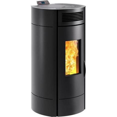 9,5 kw schwarzer holzpelletofen - Invicta - P941974 (1/2)