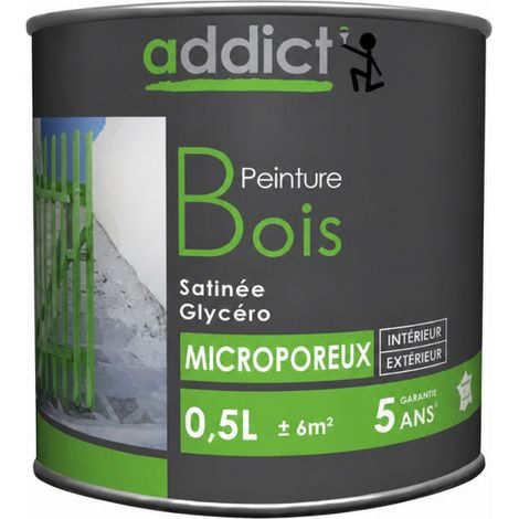 Vernice speciale per legno, verde Provenza, 0,5 litri.