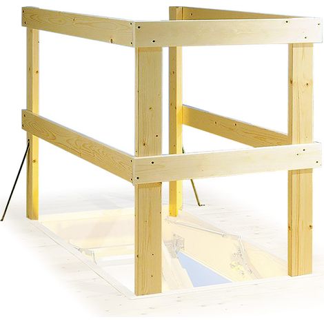 Dolle Lukenschutzgeländer aus Holz passend für alu-top