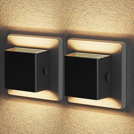 Veilleuse Prise Electrique, 1W Veilleuse, 2 paquet (1/5)