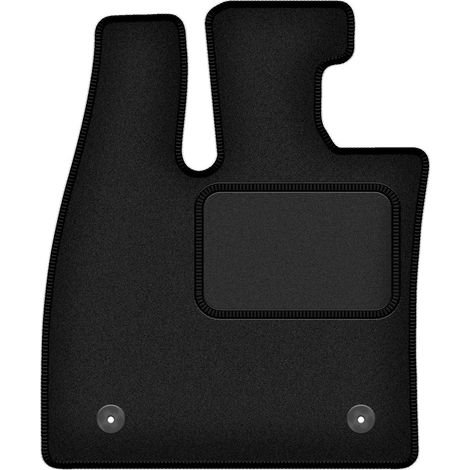 Tappetino in velluto per guidatore per: Lexus RZ crossover (2022-) nero