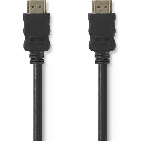 nedis CVGB34000BK50 cable HDMI negro 5 metros
