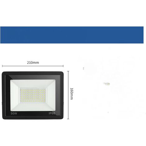 Projecteur LED 50W Dimmable blanc chaud 3000K (1/4)