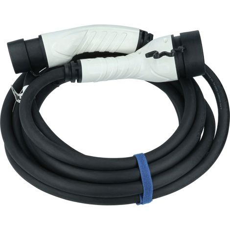 vhbw Charging Cable Type 2-Type 2 compatible with Alfa Romeo Tonale Electric Car - Connector Cable, Single-Phase, 32 A, 7 kW, 7 m (1/5)