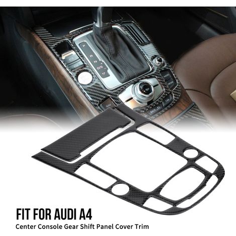 Abdeckung für den Schalthebel der Mittelkonsole aus Kohlefaser für Audi A4 (1/5)