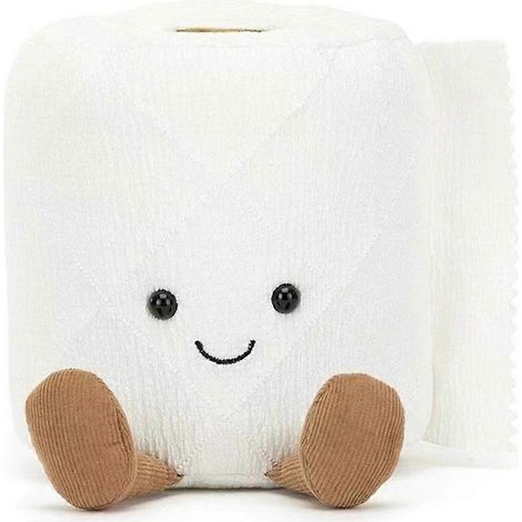 Poupée en rouleau de papier toilette, pendentif poupée intéressant et adorable ---