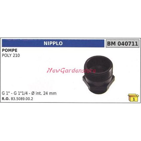 Nipplo UNIVERSALE pompa Bertolini POLY 210 040711