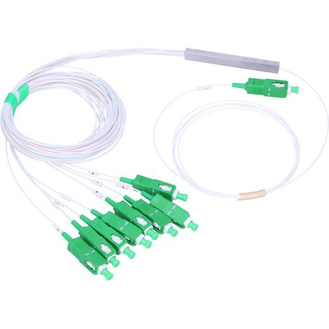 Extralink EX.0660 splitter e cavo combinatore Splitter di segnale per cavo coassiale verde, bianco (1/3)