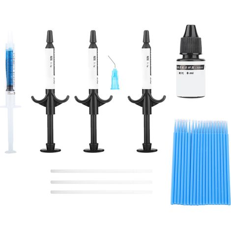 Kit d'Adhésif Dentaire Orthodontique Lumière Photopolymérisable avec Outils Complet (1/5)