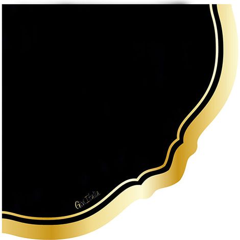 Givi Tovaglioli Liberty Black Bordo Oro 3 Veli 33 x 33 Cm Cf 16 Cm