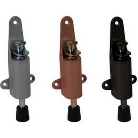 12PZ FERMAPORTA A PEDALE - mm.50x120h. colore nero