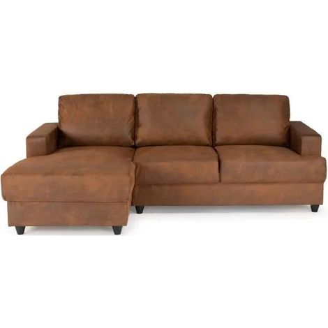 Paul Ecksofa links braun vintage bequem (1/3)