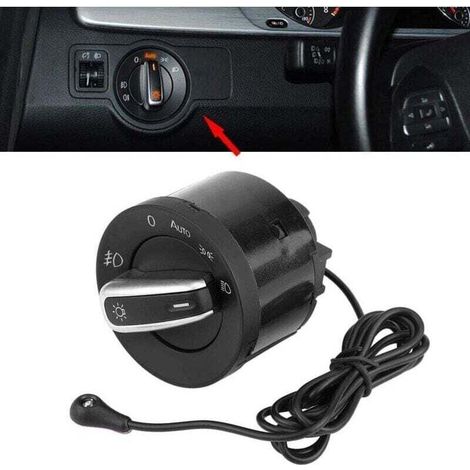 1Z0941431K Interruttore di controllo fari, XU, con modulo sensore luce automatico, interruttore per auto --Crezuo-Crezuo