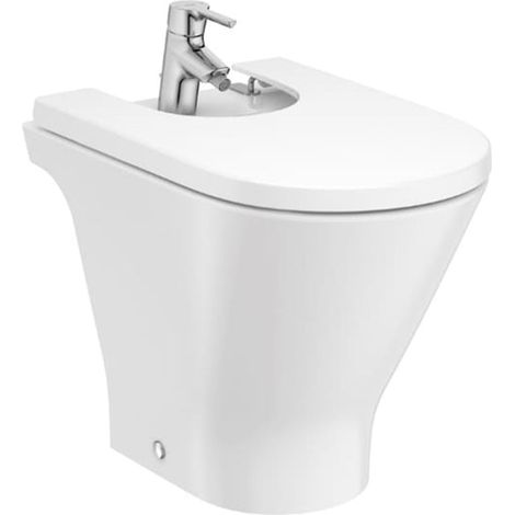 ROCA A3570N4000 THE GAP ROUND Bidé Con Tapa - Asiento: Caida Amortiguada - ref: A3570N4000+A806D12001