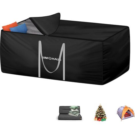 Aufbewahrungstasche für Gartenauflagen 125x80x60cm, wasserabweisend, 420D Oxford (1/5)