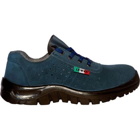 Zapatos de seguridad unisex LEWER antideslizante SCAMOSCIATE 3100B S1 CLASSIC  Talla: 44