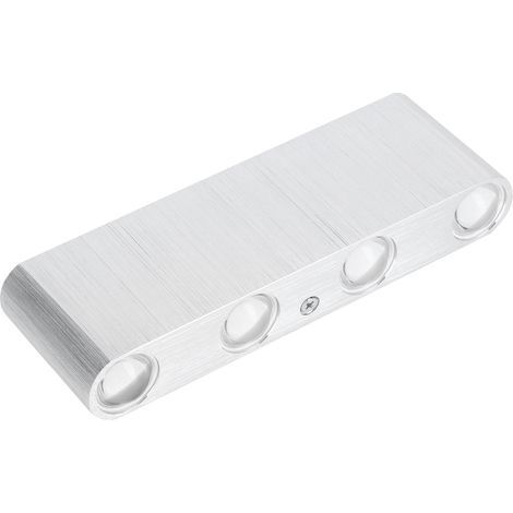 Luminaire Murale Moderne à LED Rectangulaire, Barre Lumineuse pour Décoration de Couloir, Salle, KTV, 85-265V Jaune (1/5)