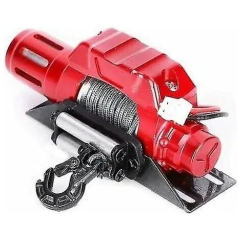 royaluxe-– Treuil de voiture télécommandé électrique 6V – Charge max 46g – Longueur câble 3,8-5,2cm – Compatible robots RC – Installation facile