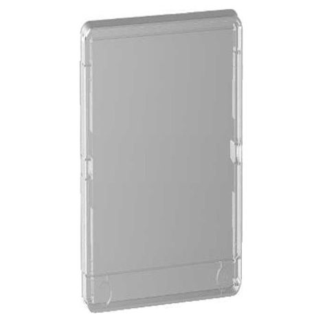 Schneider Electric – Porte de coffret électrique transparente 13 modules – 4 rangées – Dimensions 620.5x247.5x27mm – IP40 – IK08 – Conforme IEC 61439-1 (1/2)