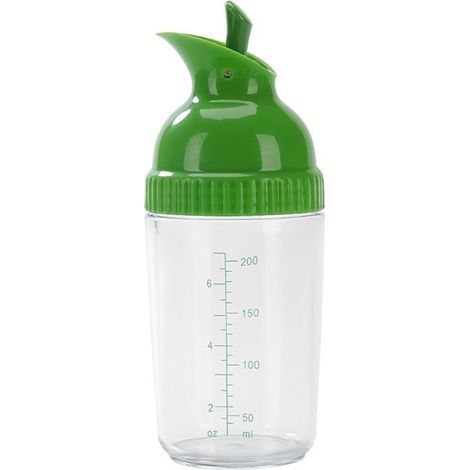 Bouteille Pression Condiment - 5,5 x 17 cm - Matière PS - Étanche - Pour Ketchup Sauce Salade Huile Vinaigrette - 1 Pièce (1/5)