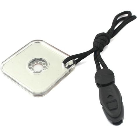 Miroir De Signal - Avec Sifflet Durgence Et Corde - Pour Survie En Plein Air - 1 Pièce (1/5)