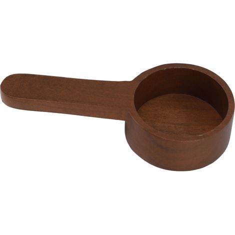 Cuillère à café en bois de noyer noir, polyvalente, précise et durable, idéale pour la cuisine. Modèle court. (1/5)