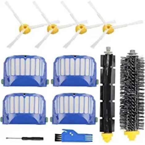 Aspirateur robot,Kit de pièces de rechange et accessoires pour aspirateur IRobot Roomba,séries 600 500 695 690 680 660 [E376319304] (1/4)