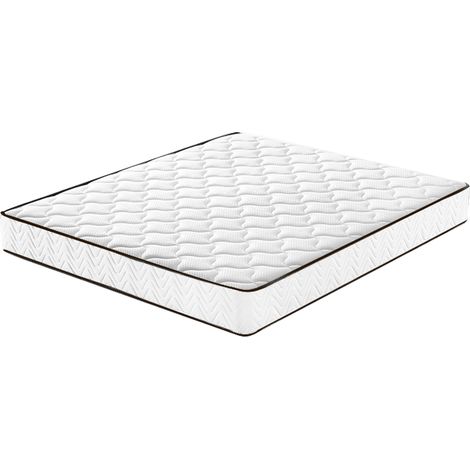 Ensemble Matelas et Sommier Tapissier 140x190 cm - Matelas+Sommier+Couette 220x240cm +2 Oreillers 60x60cm(deux colis)