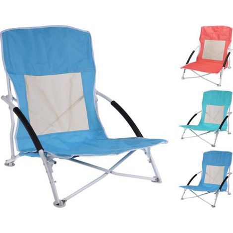 REDCLIFFS silla plegable surtida 50x40x65 cm , Silla plegable surtidaMarca Probeach-Silla de diseño plegable para uso exterior fabricada en metal y tejido de poliésterMide