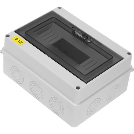 Boîtier Électrique Étanche Blanc en Abs pour Camping et Voyage, Boîte de Distribution Imperméable à Eau avec Protection Sûre et Charge Simultanée de Plusieurs Appareils (1/5)