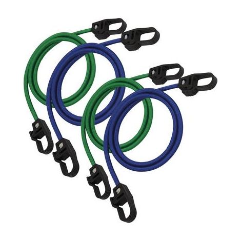 Petex Tensor elástico azul 4 piezas 80-100 cm