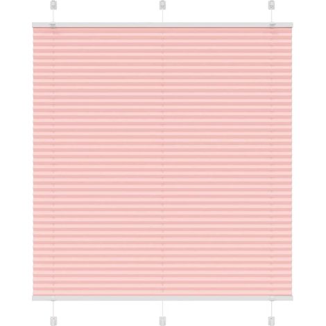 Plissee Rosa 120x150 cm Stoffbreite 119,4 cm Polyester
