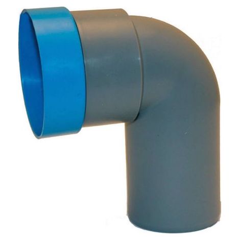 CURVA TECNICA AD INNESTO HTSW DIAM 40 mm PER SCARICHI SANITARI IDRAULICI