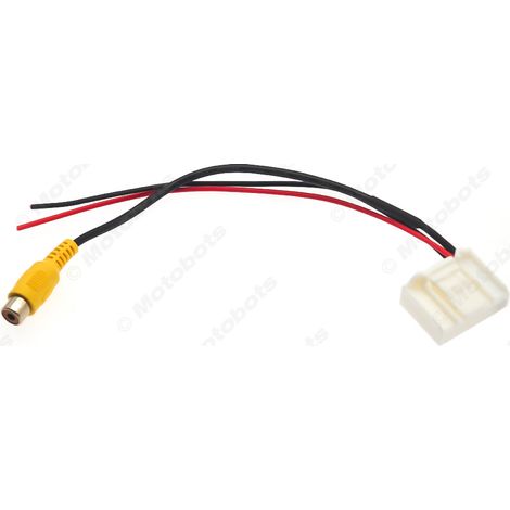The car video cable is suitable for converting Nissan 24-pin original car infotainment systems with screens to include a reversing camera video converter. (1/4)