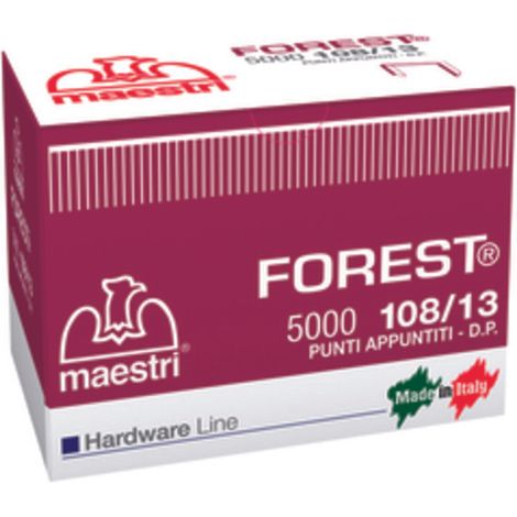 MAESTRI PUNTI SPILLATRICE ART. 108/13 DA 5000 PZ- MAESTRI- 1,0 pz