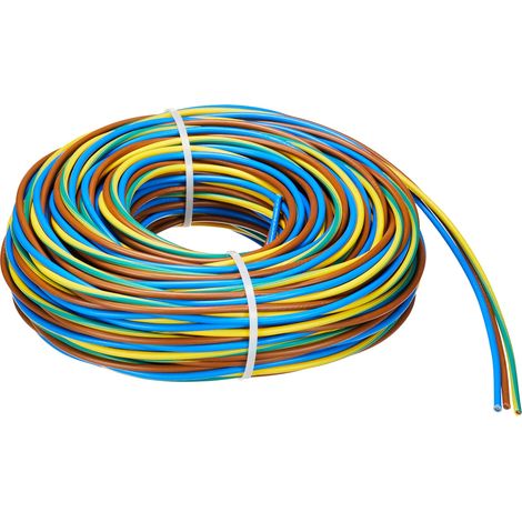 Electraline 25151 Cavo Unipolare N07V-K, Sezione 1x2.5 mm, 25 mt. La confezione può variare leggermente. (1/2)