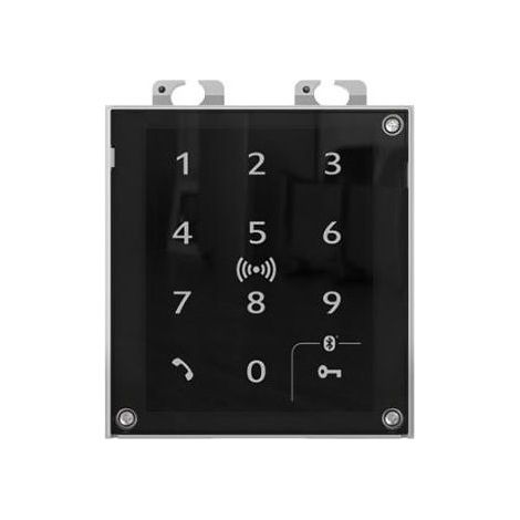 2N 91550947 IP Verso Modulo Controllo Accessi Bluetooth RFID NFC Tastiera Touch Capacitiva colore Nero (1/3)