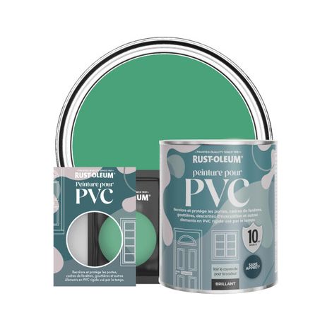 Peinture pour PVC, Finition Brillante - Émeraude (1/3)