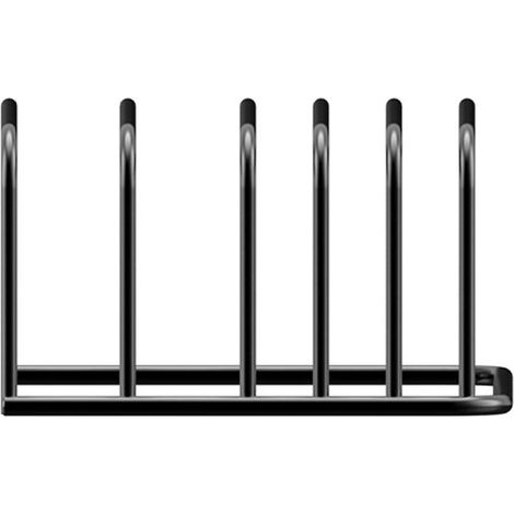 Support de rangement multifonctionnel pour planche à découper et égouttoir à vaisselle, idéal pour la cuisine. (1/5)