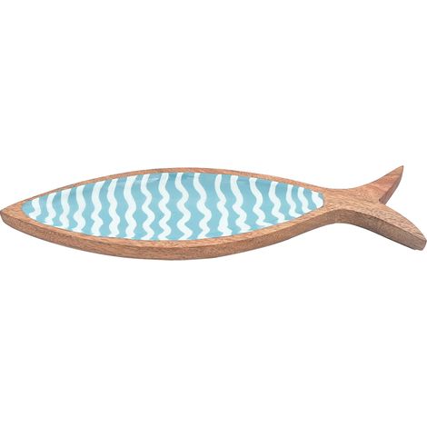 Signes Grimalt Vassoio di pesce  Vassoio di decorazione blu - 2x35x10cm