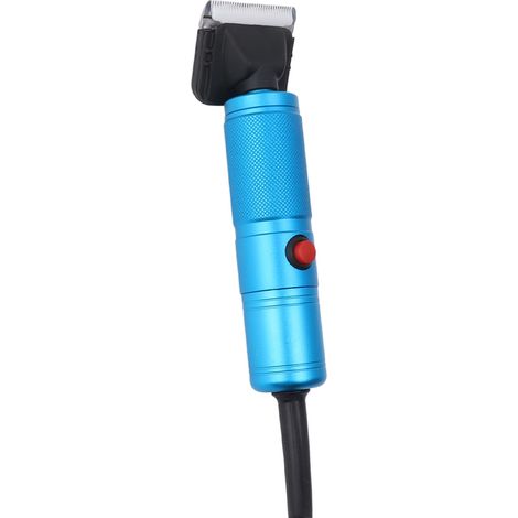 Cisailles électriques pour moutons et chèvres, tondeuse rechargeable avec tête de coupe, bleue, prise UE 100-240 V (1/5)