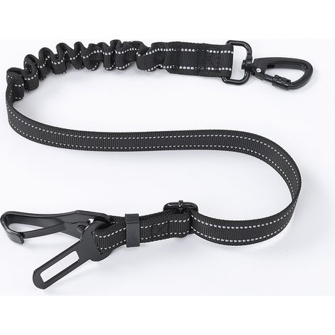 Set aus 2 verstellbaren 3-in-1-Sicherheitsgurten für Hunde und Katzen zur Sicherung im Auto.